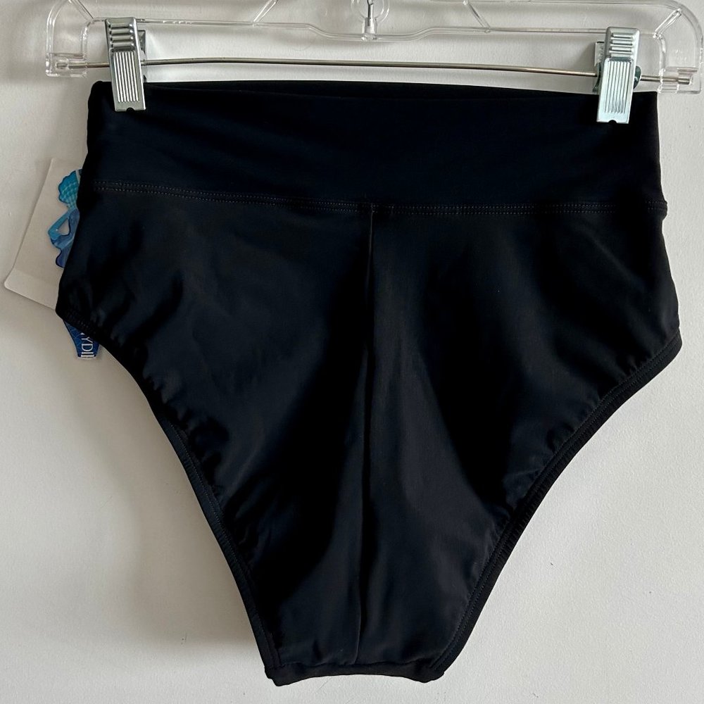 Skinny Dippers Black Bikini Set- Good Vibes Top and Dream Bottom Size Small NWT - Picture 10 of 13